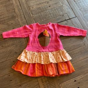 Ric Rac Ruffles Dress - 12 Months - Acorn GUC